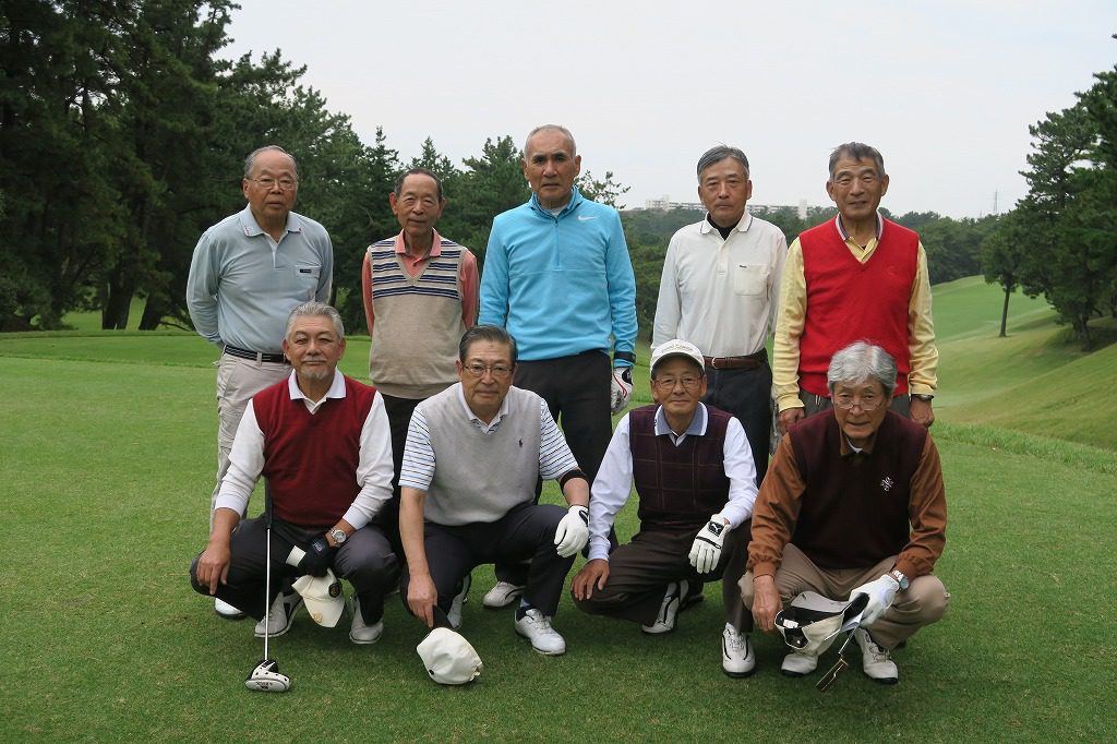 「昭和38年入学ゴルフ愛好会」2018年第2回例会