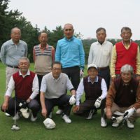 「昭和38年入学ゴルフ愛好会」2018年第2回例会